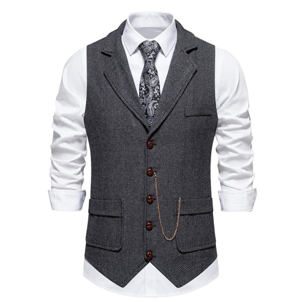 Quality New Retro Vest For Men. - Image 5