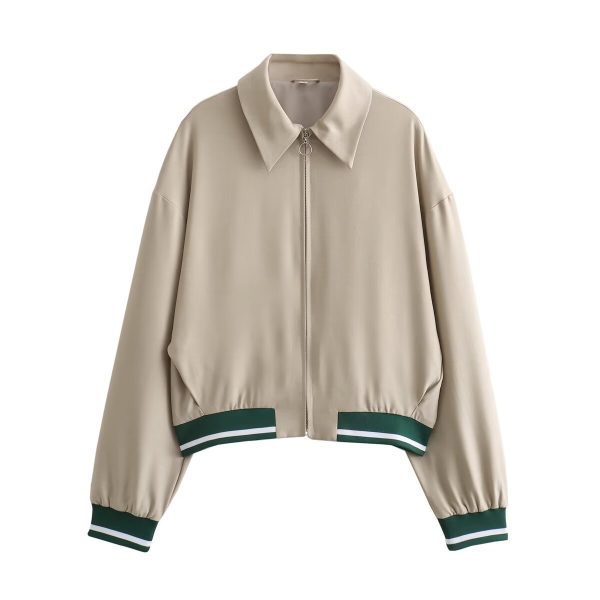 Quality Baseball Uniform Jacket For Women. - Image 5