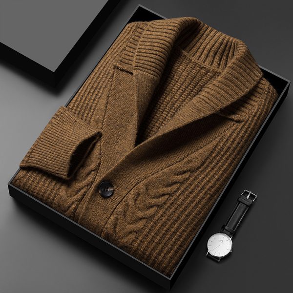 Quality Comfortable Knitted Cardigan For Men