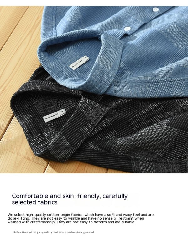 Quality Denim Long-sleeved Shirt. - Image 2