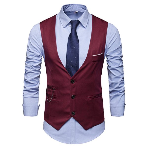 Quality British Vest Waist Coat. - Image 5